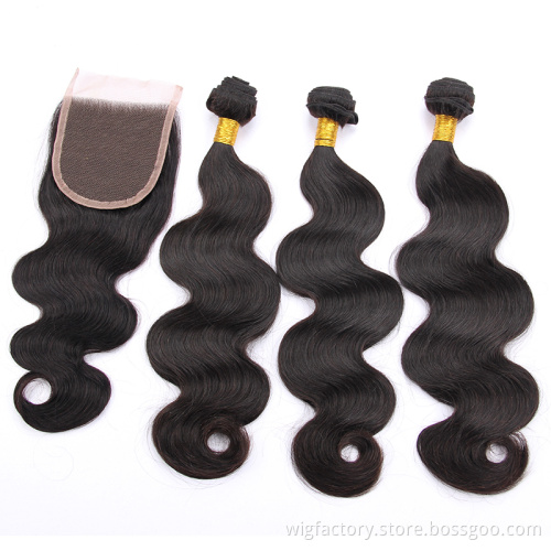 Fantasy hair 3+1 cuticle aligned virgin filipino hair, wholesale human hair weave bundles